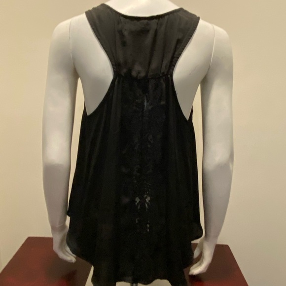 Ladies Summer Top Do + Be. Size Medium Color Black - Picture 2 of 4